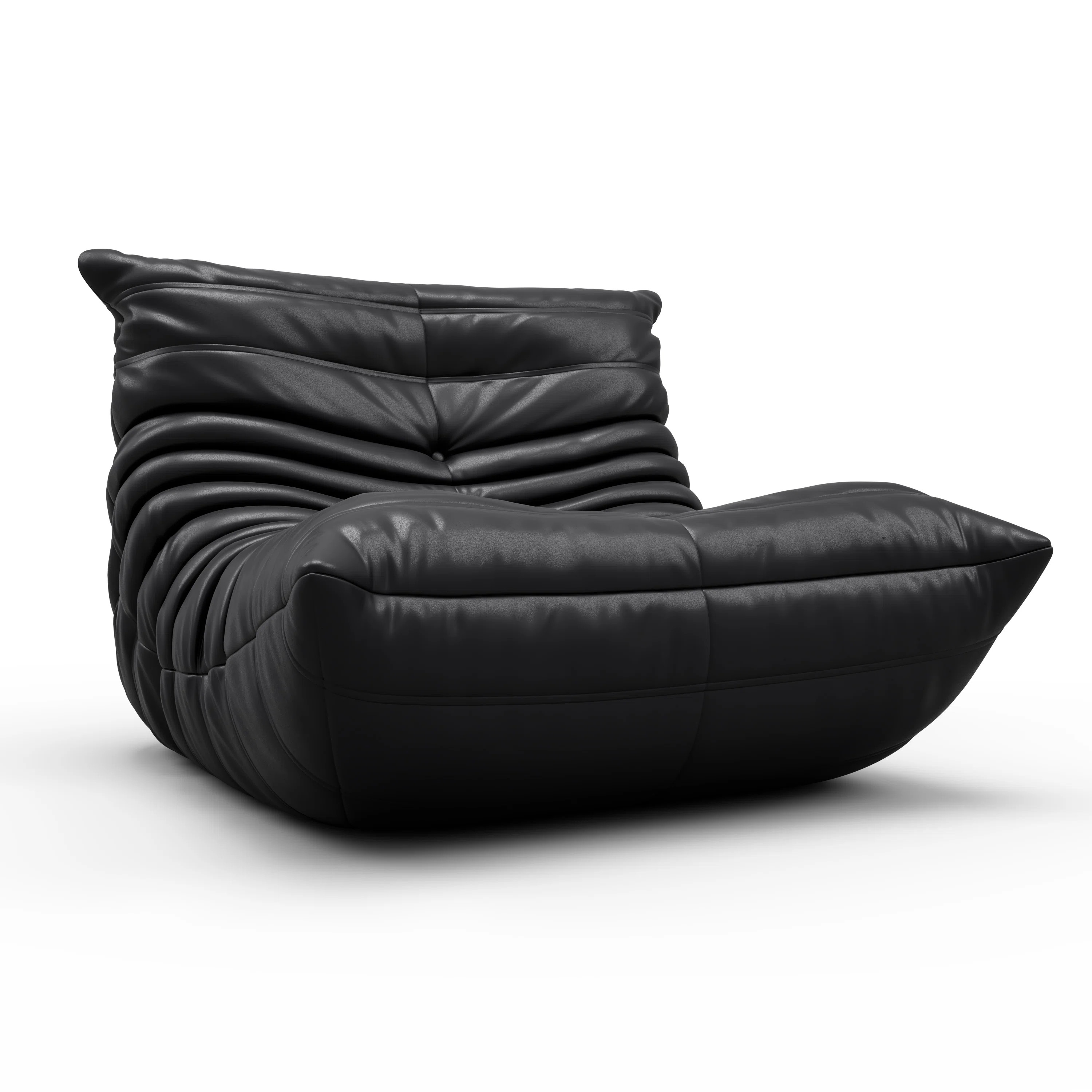 Microfiber Leather Standard Bean Bag Chair and Lounger | Wayfair North America