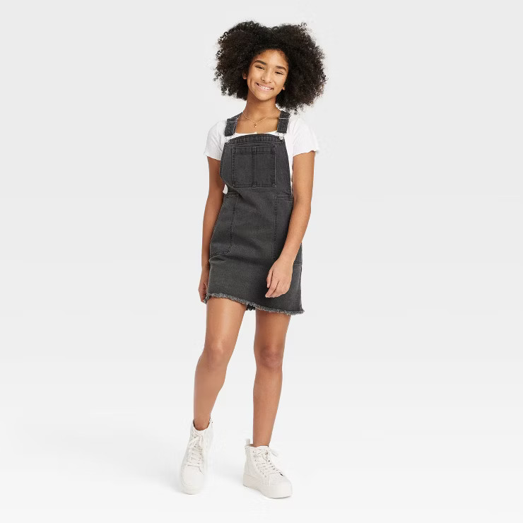 Girls' Pocket Pinafore Dress - art class™ | Target