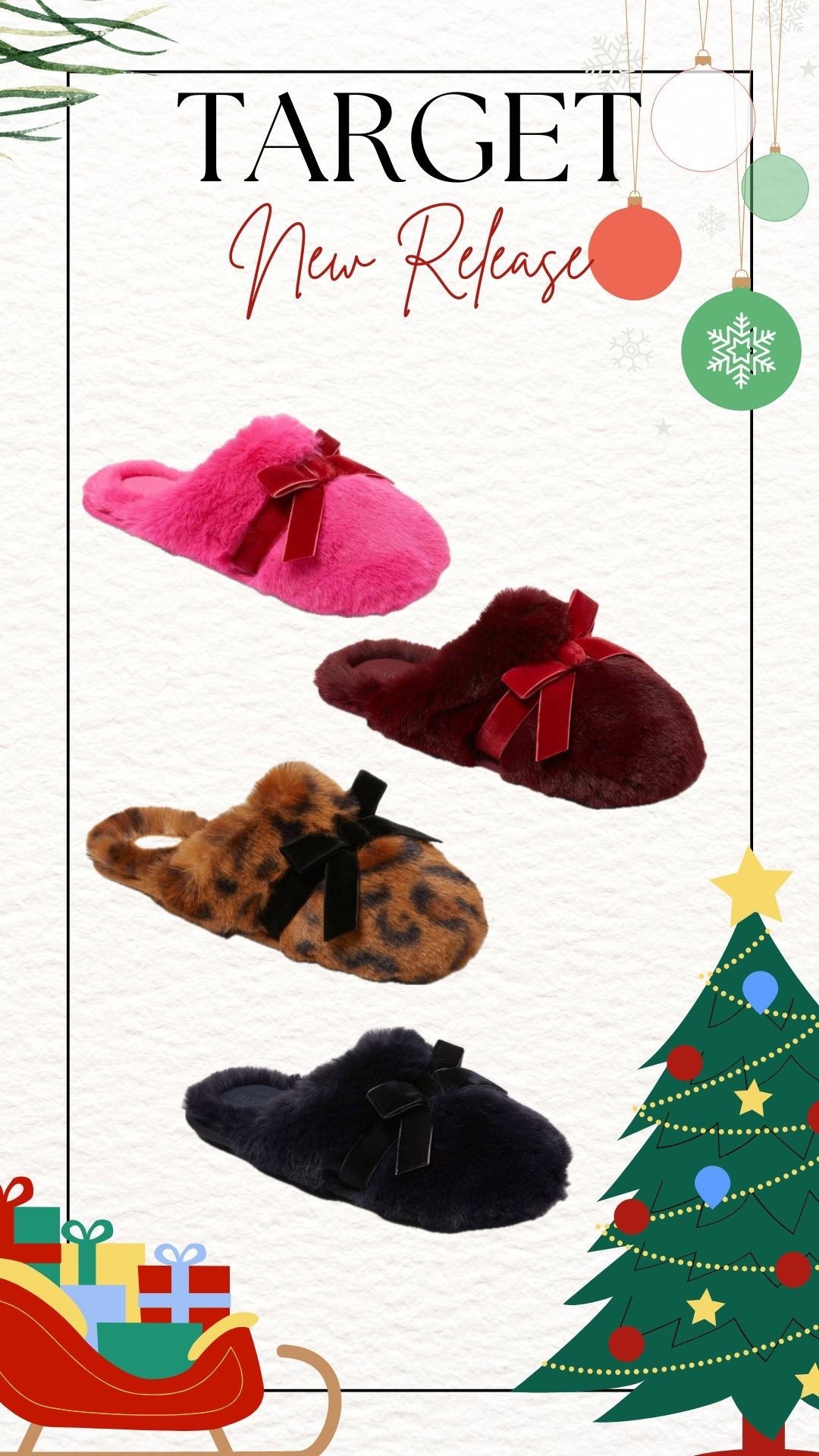 Bow slippers from target! I just ordered 2 😆

#LTKSeasonal #LTKHoliday #LTKGiftGuide