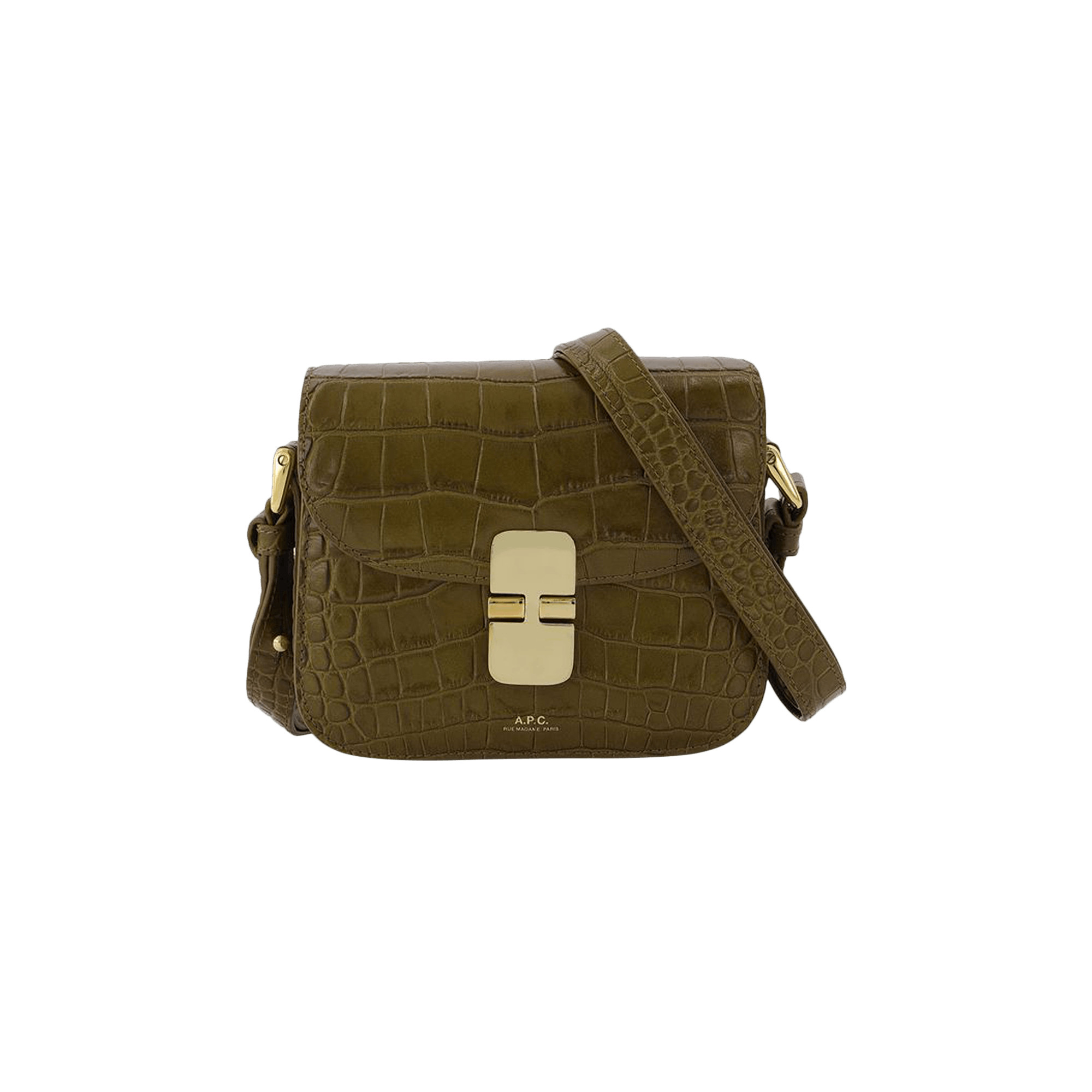 A.P.C. Grace Mini Bag 'Olive Green' | GOAT