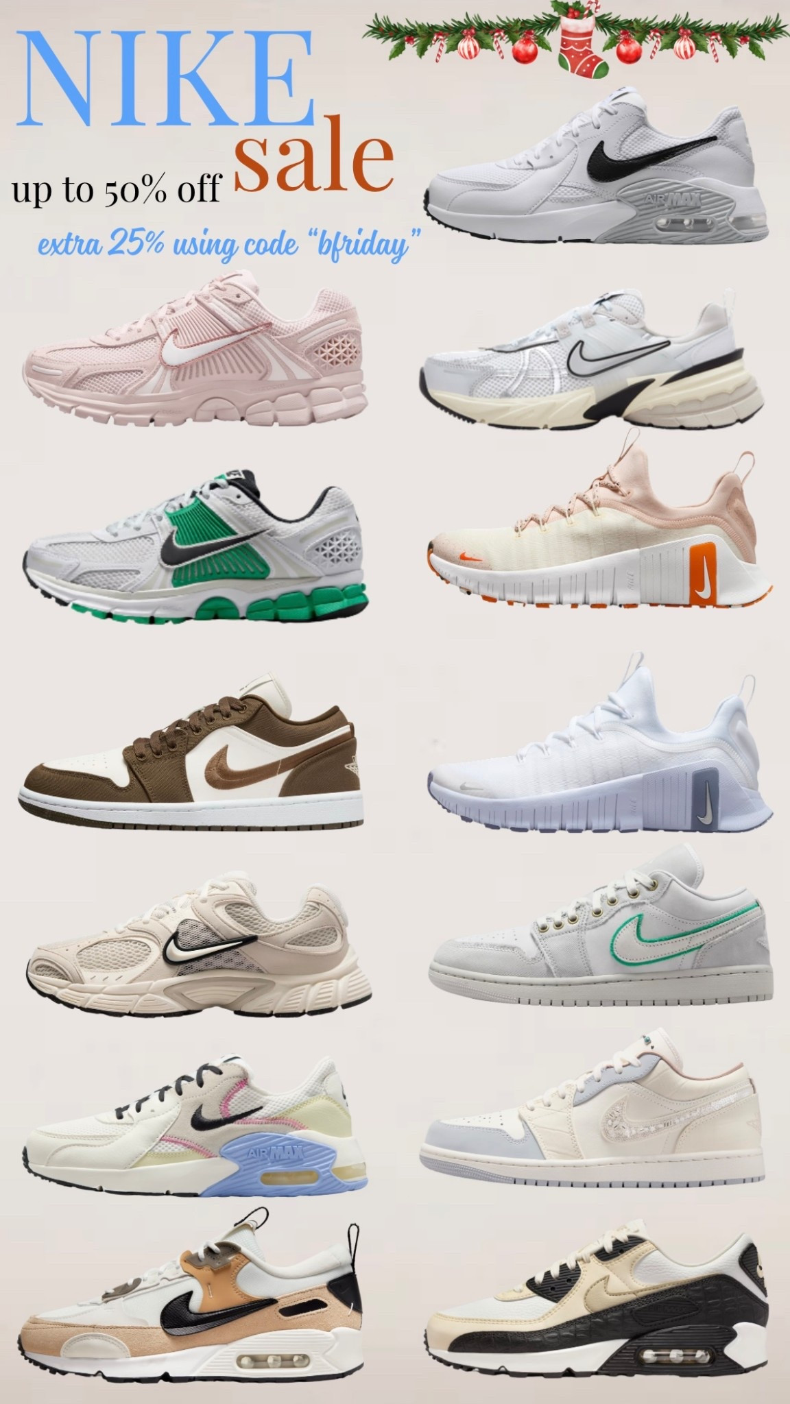 Nike Sale! Up to 50% off sitewide! Use “BFRIDAY” for an extra 25% off!





Nike, Nike Shoes, Sneakers

#LTKGiftGuide #LTKootd #LTKSaleAlert