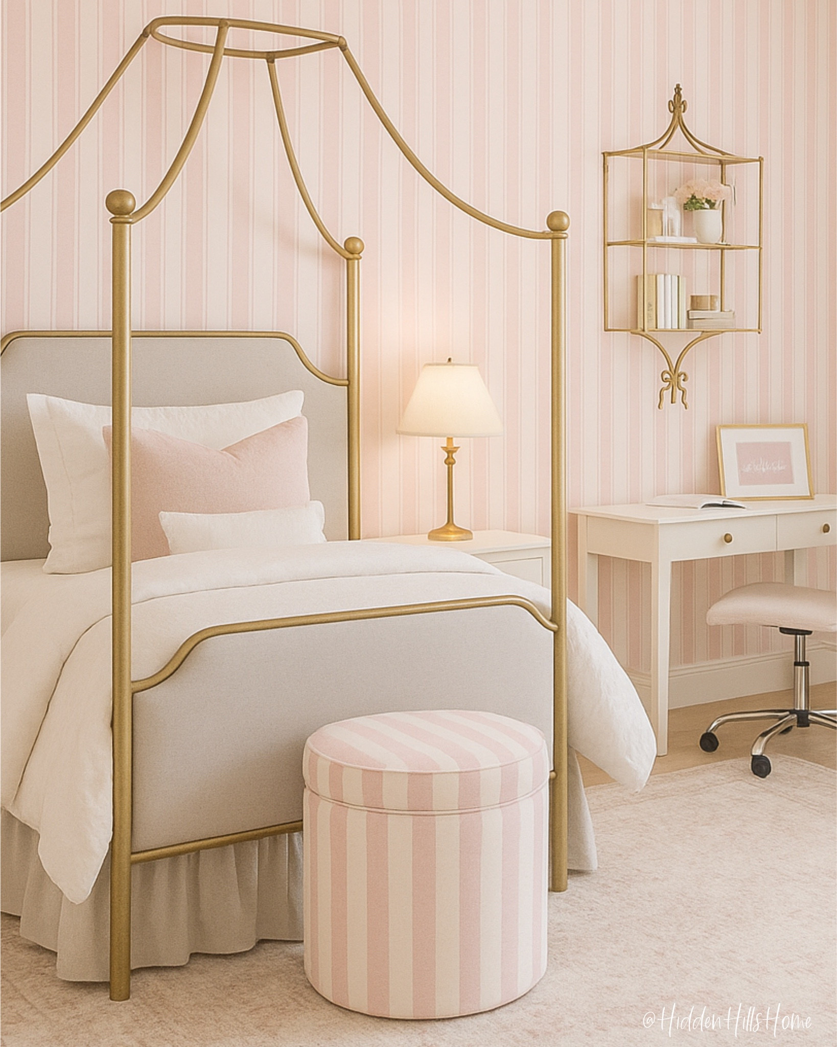 Cute girls room decor mood board, girls bedroom design, girls room ideas, pink girls room, nightstands, desk, bedroom rug #girlsroom

#LTKHome #LTKSaleAlert #LTKKids