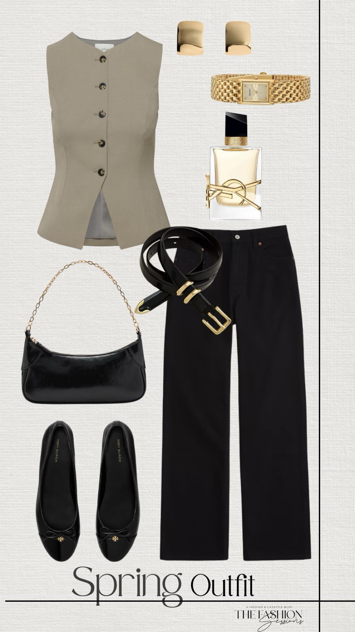 Spring Outfit | Wool Vest | Denim Jeans | Ballet Flats | Shoulder Bag | 

#LTKShoeCrush #LTKSeasonal #LTKStyleTip