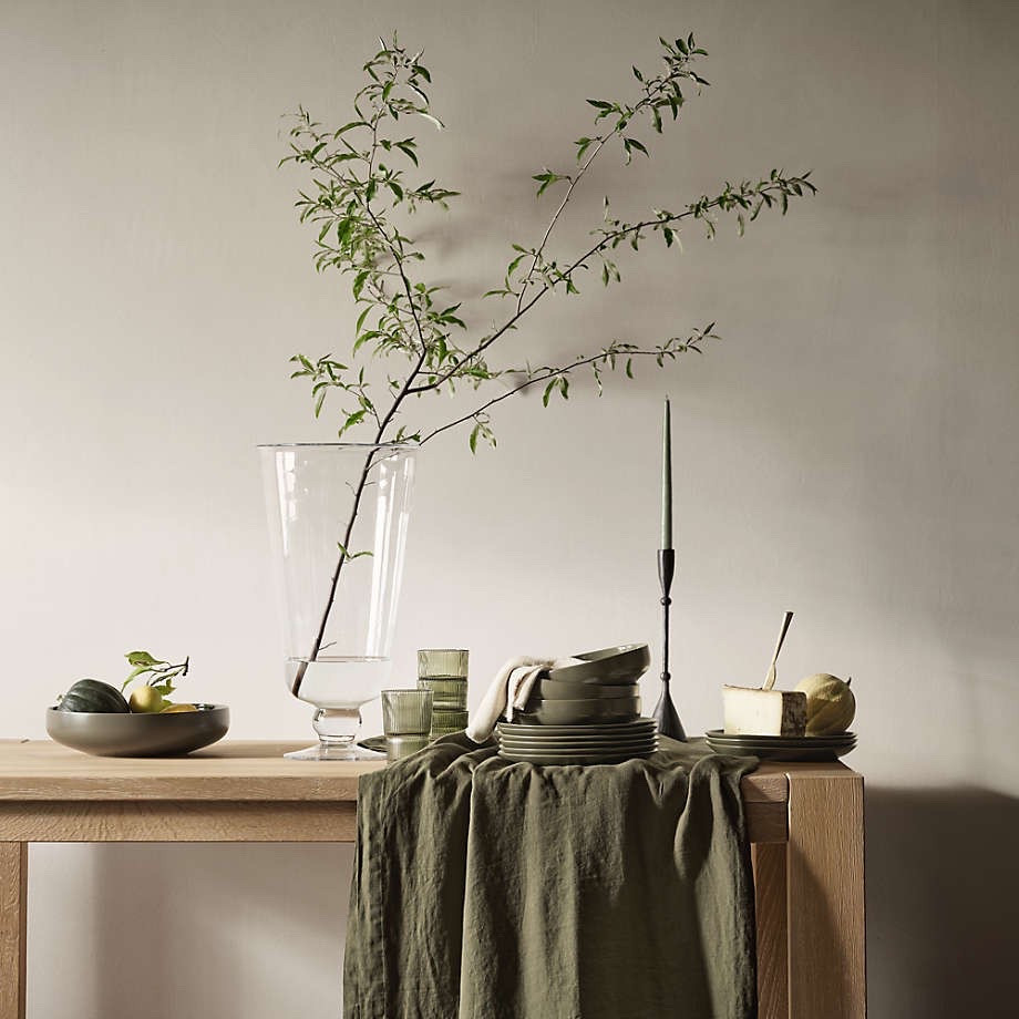 Neutral, minimalist Spring table decor

Vase, dinnerware, plates, candlestick, organic modern, transitional, farmhouse, wood table, dining table, classic, transitional, minimalism, Easter, dinner table setting, tablescape, neutral, earthy

#LTKFindsUnder50 #LTKHome #LTKFindsUnder100
