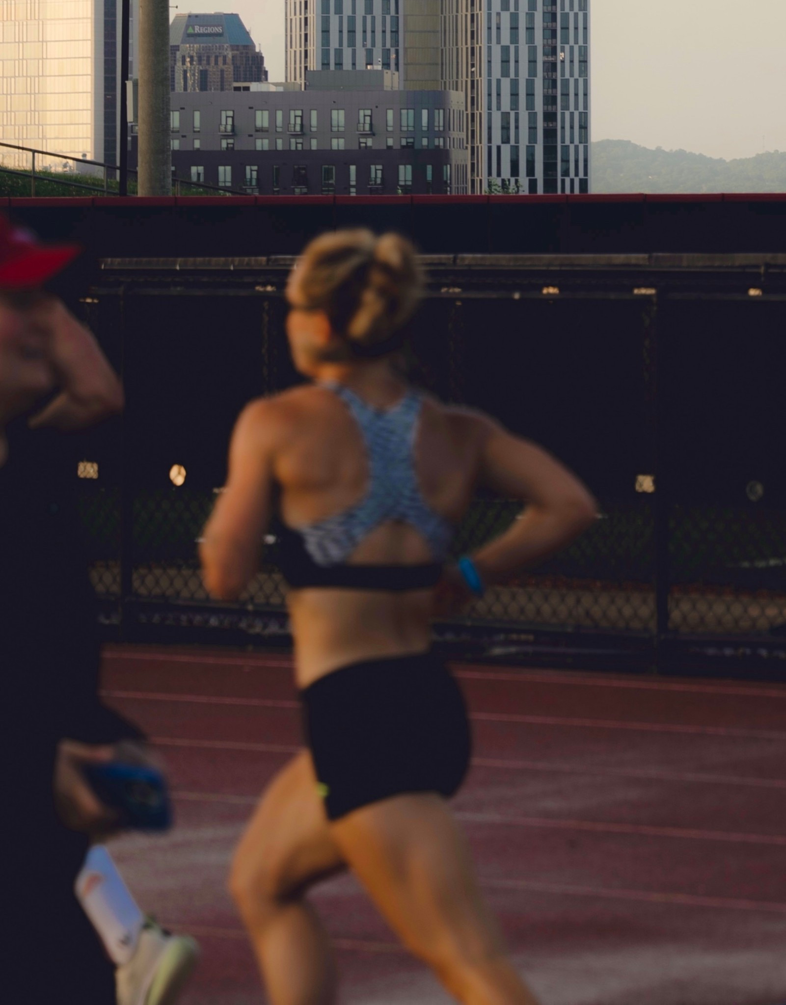 Race kit for mile time trial. Bra 34 CD, shorts size small  