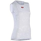 Sugoi Women's RS Sleeveless Base Layer Jersey, White, Medium | Amazon (US)