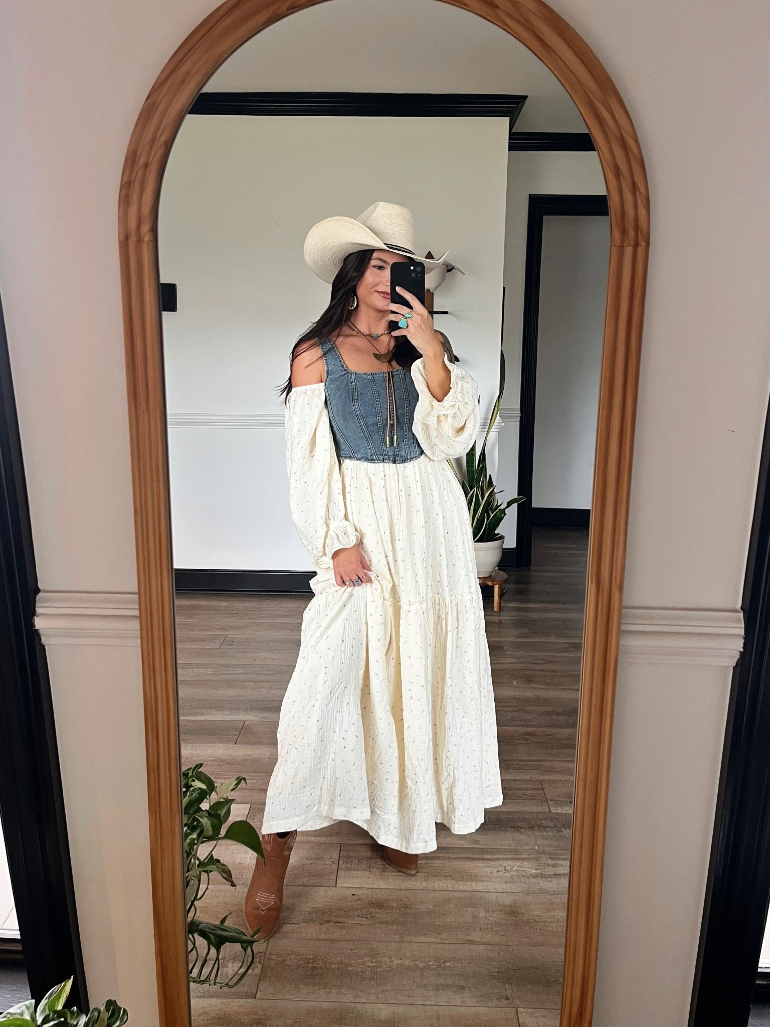 Pretty & fresh spring outfit inspo but make it western! Wearing xs

Bolo from November Maker and Choker from Highway Hippie (LORI10)

#LTKSeasonal #LTKootd #LTKgrwm