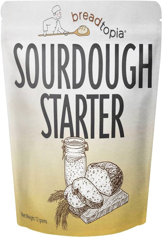 Breadtopia Sourdough Starter (Dry) | Made from Organic & Non-GMO Ingredients | Easy to Follow Ins... | Amazon (US)