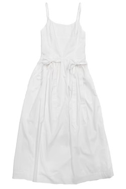 penelope apron dress - white | Damson Madder