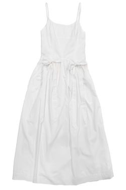 penelope apron dress - white | Damson Madder