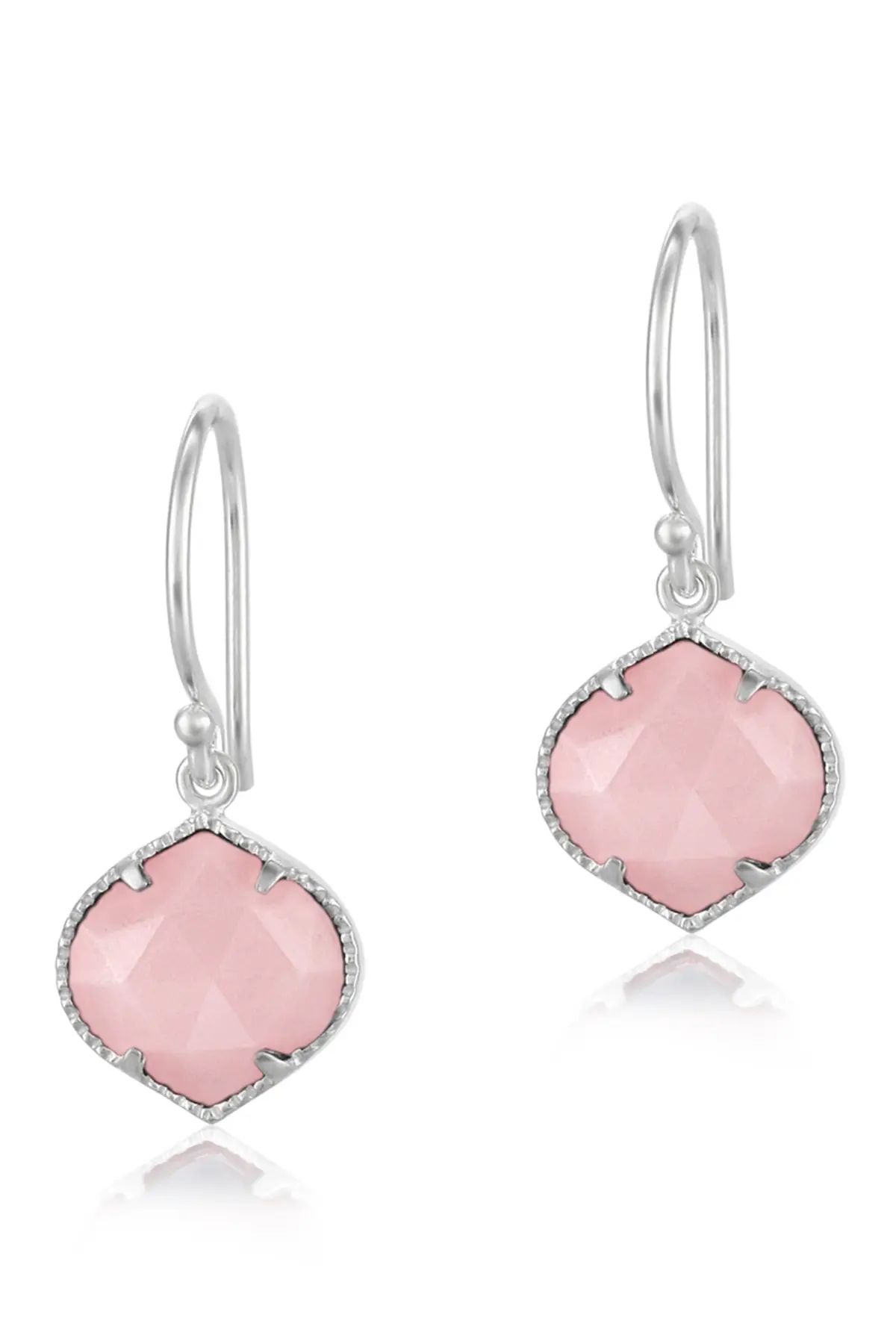LEGEND AMRAPALI SILVER Sterling Silver Pallavi Pink Opal Drop Earrings at Nordstrom Rack | Nordstrom Rack