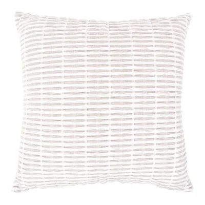 Haynes Pleated Cotton Pillow Cover & Insert Rosecliff Heights Color: Sepia | Wayfair North America