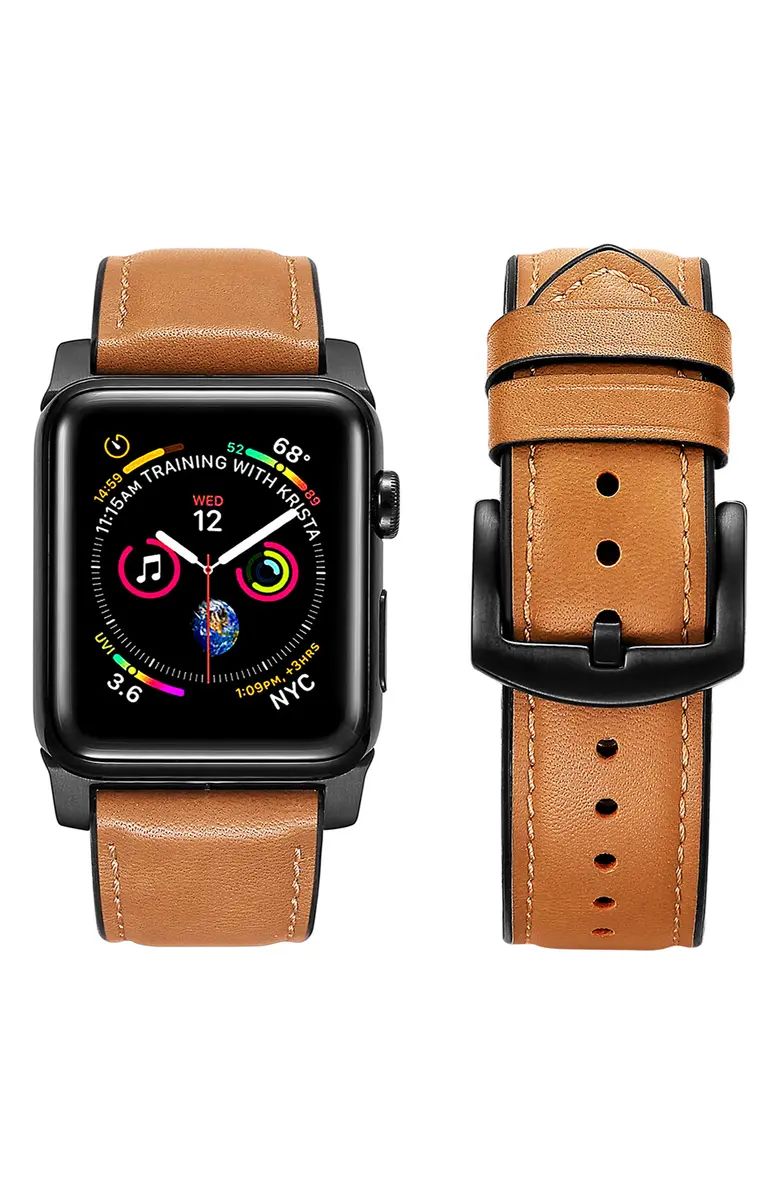 Leather Apple Watch® Watchband | Nordstrom
