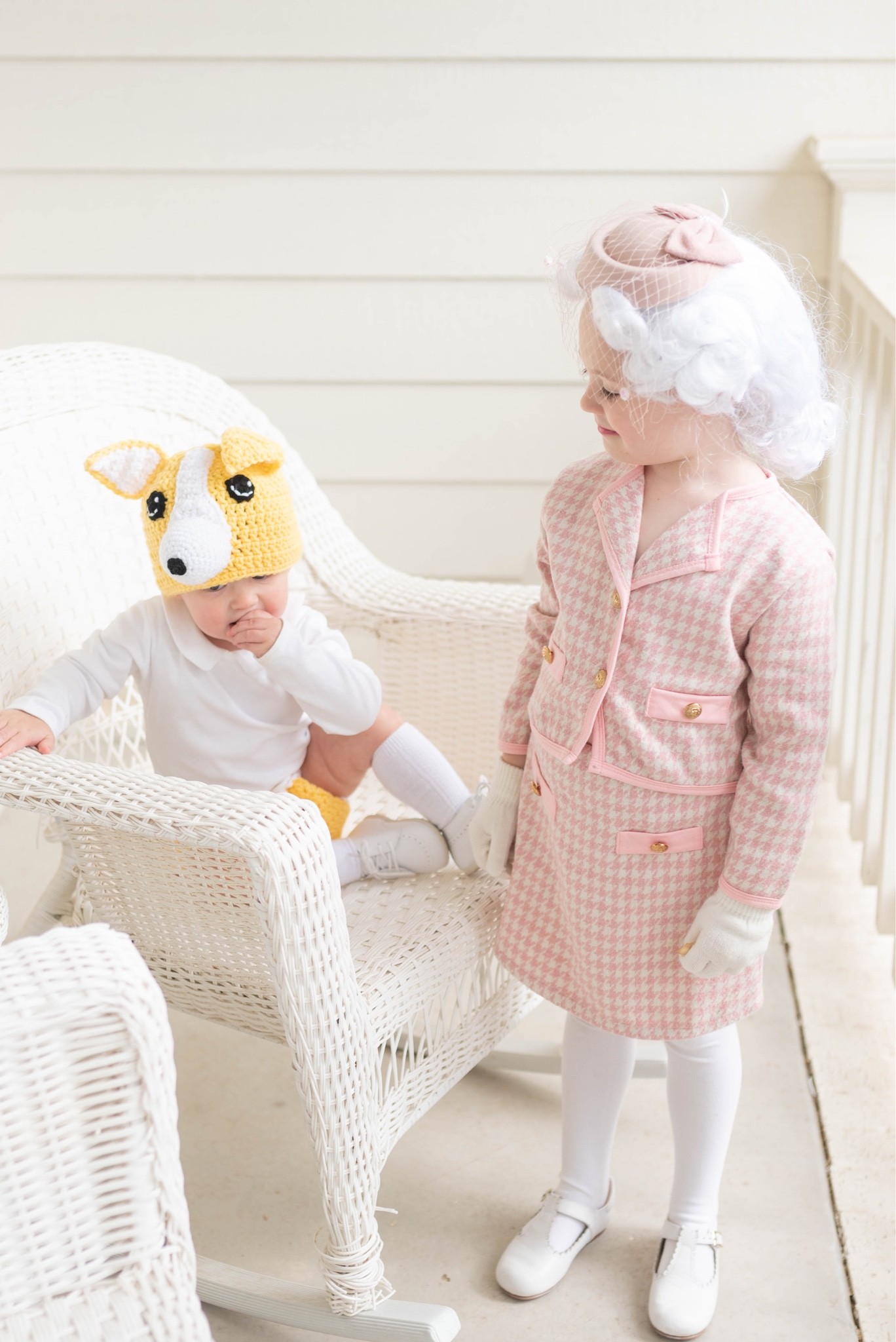 The Queen & her corgi baby and Halloween costumes! #halloween 

#LTKHalloween #LTKfamily #LTKkids