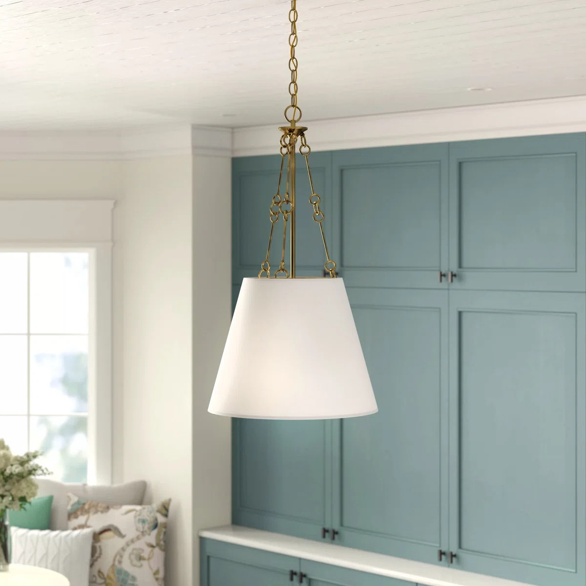 Austin 4-Light Hubbs in Warm Brass | Wayfair North America