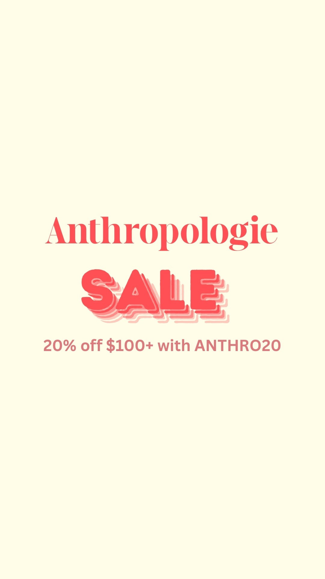 Anthropologie sale! 20% off $100+ with code ANTHRO20! Linked some of my favorites here!

Also an extra 50% off sale items! 

#Anthropologie
#summer
#outfit

#LTKTravel #LTKWorkwear #LTKSaleAlert
