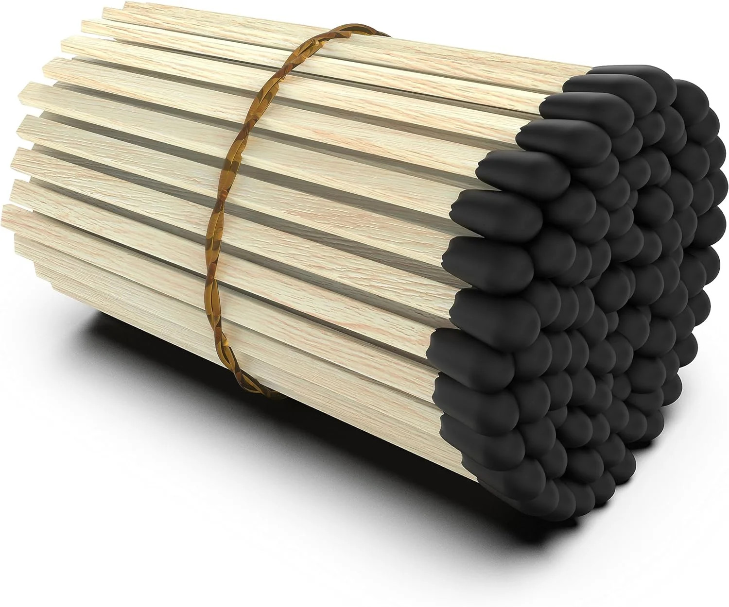 ZIKANI Black Tip Matches 4 Inch Match Refill and Striker 100 Long Matches Short Matches Wooden Ma... | Walmart (US)