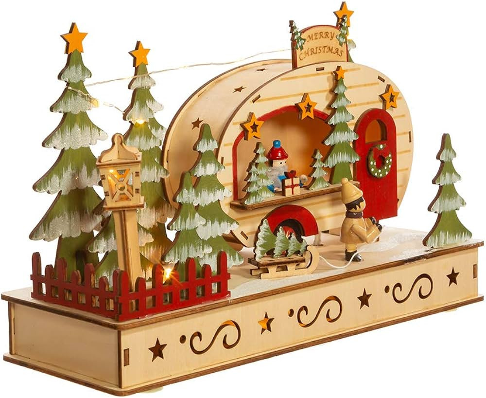 Kurt S. Adler JEL0958 Christmas Village, Multi-Colored | Amazon (US)