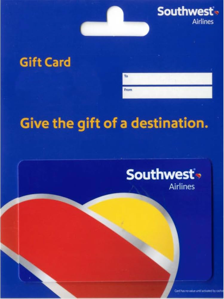 Southwest Airlines Gift Card | Amazon (US)