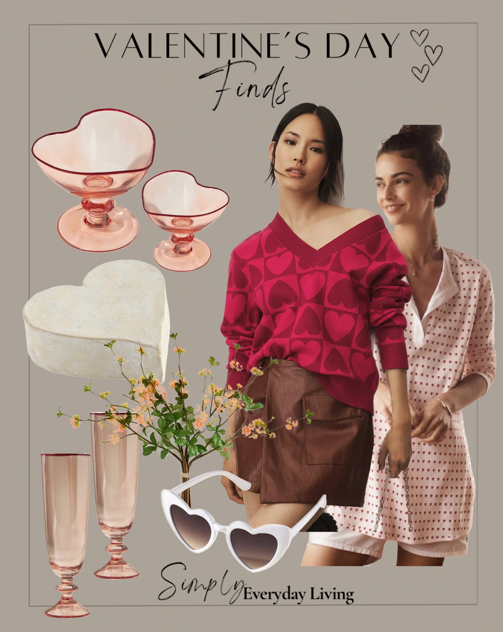 Anthropology and Pottery barn Valentine's Day Finds 

#LTKhome #LTKSeasonal #LTKstyletip