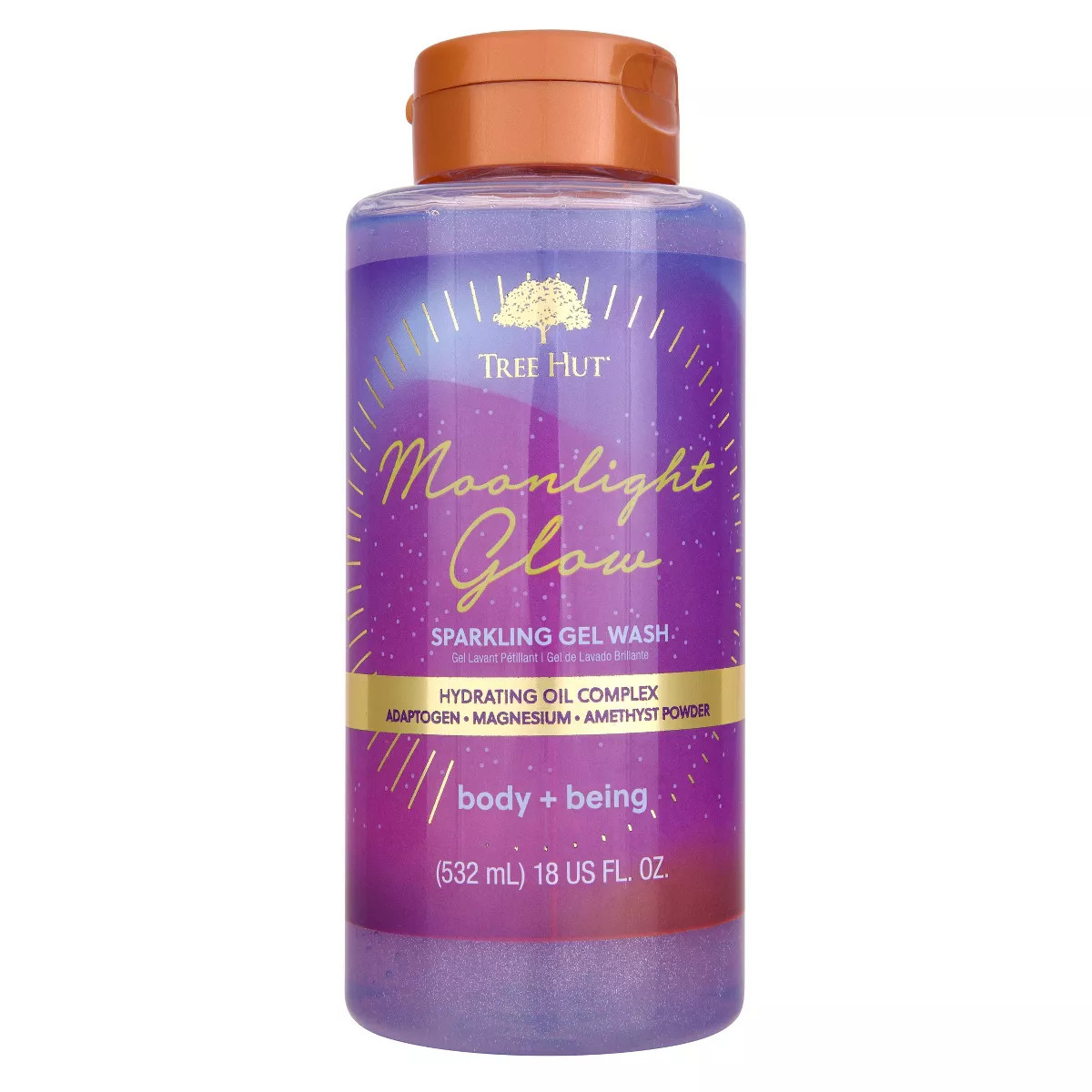 Tree Hut Exclusive Moonlight Glow Foaming Gel Body Wash - 18 fl oz | Target