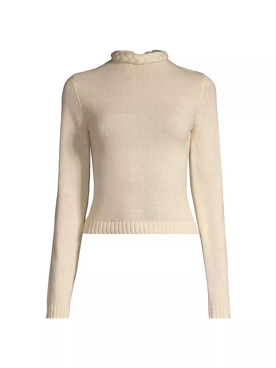 Undra Celeste Bold Braid Open Back Sweater | Saks Fifth Avenue