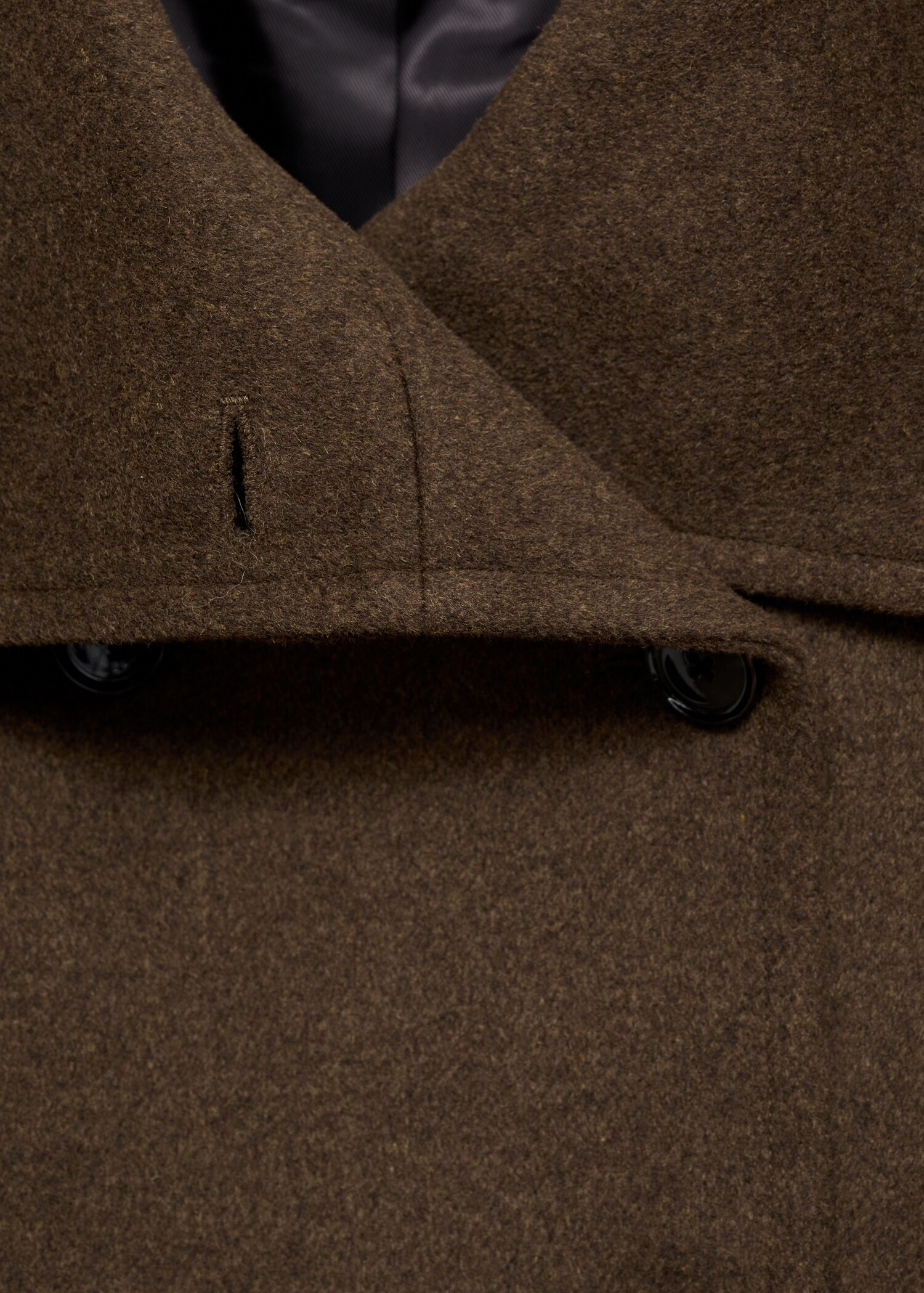 Double-breasted wool coat - Women | MANGO USA | Mango (US/MX/AU)