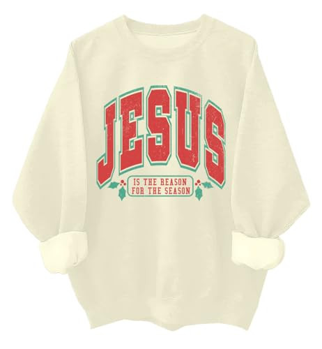 Jesus is the reason for the season sweatshirt | Amazon (US)
