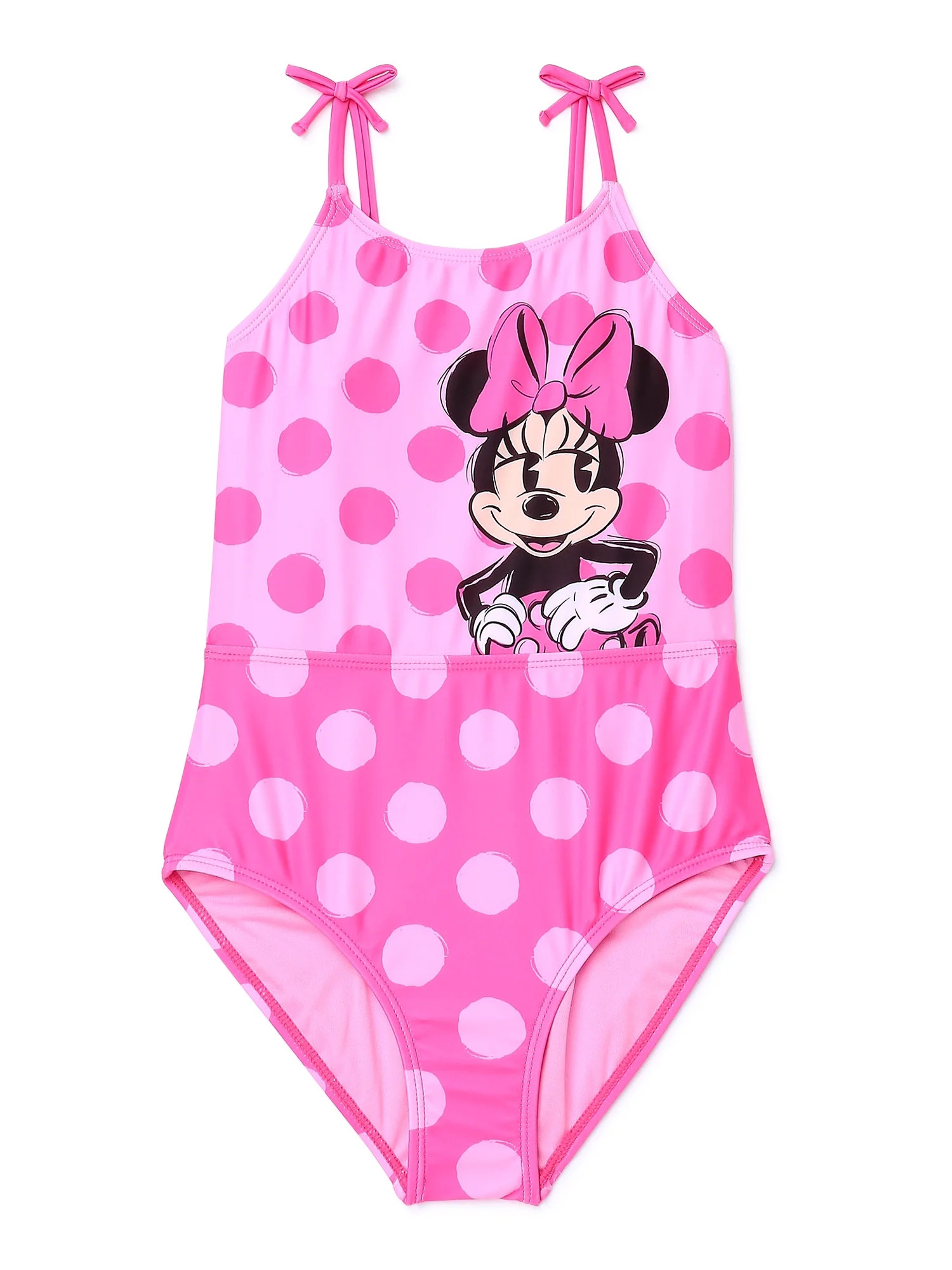 Minnie Mouse Swimsuit, One Piece, Sizes 4/5 - 7/8 | Walmart (US)
