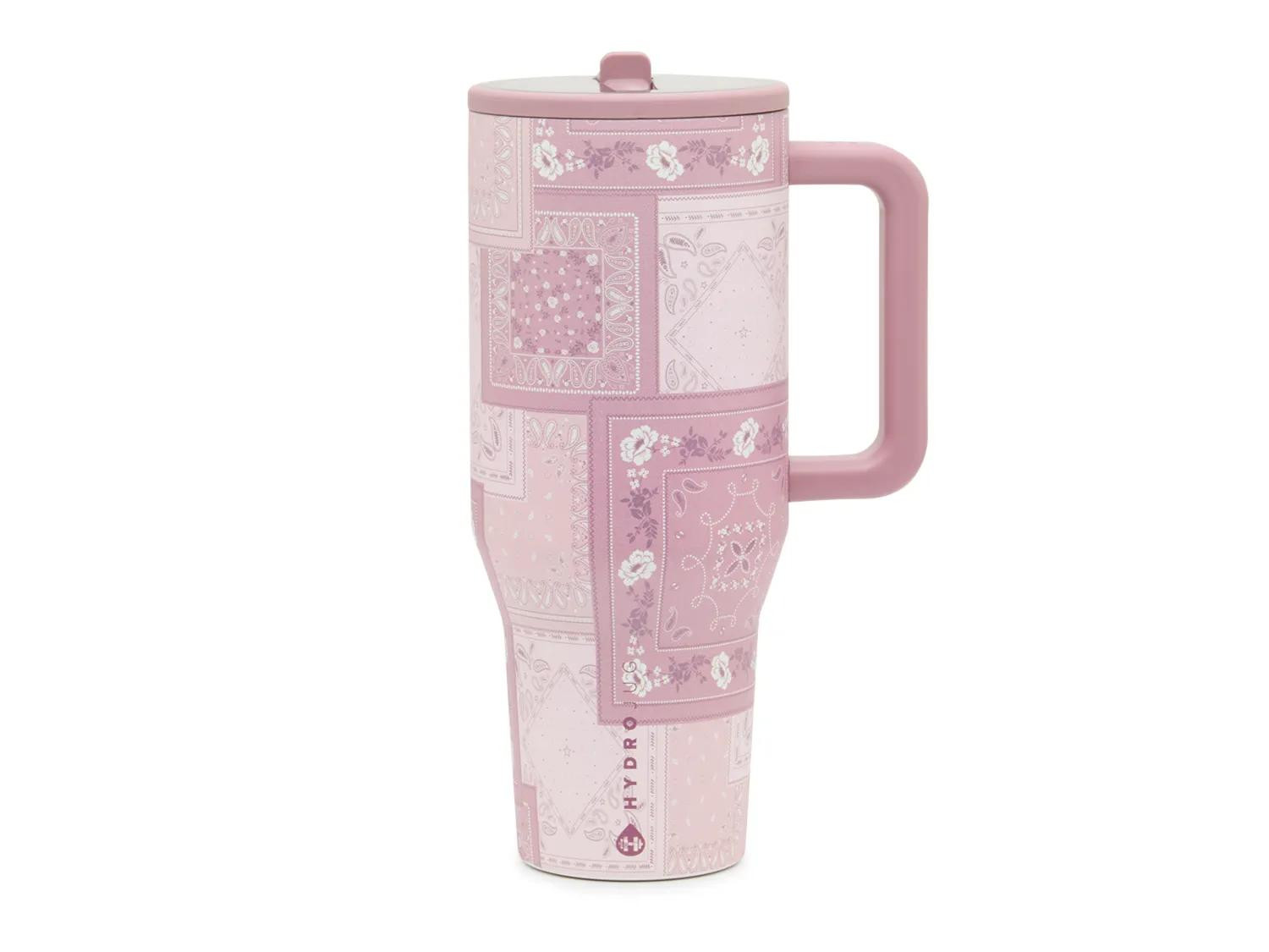 HYDROJUG Traveler Bandanna 40Oz. Water Bottle | Women's | Light Pink | Size One Size | Drinkware | DSW