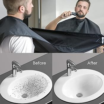 Beard Bib Apron,Dad Fathers Day Gift,Beard Trimming Catcher Bib,Gifts for Men Valentines Day,Chri... | Amazon (CA)