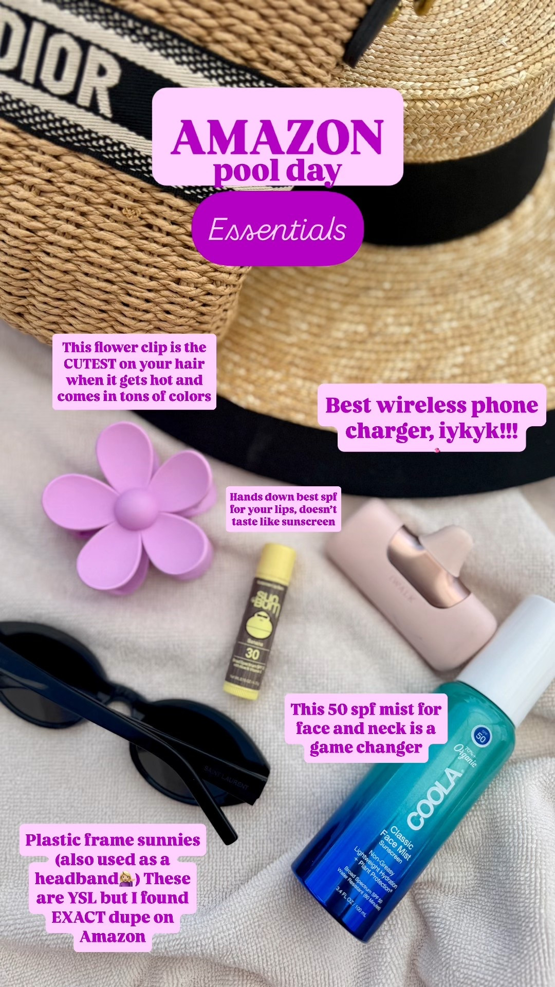 All the goods for the pool and beach linked here and available on Amazon!

#LTKSwim #LTKTravel #LTKBeauty