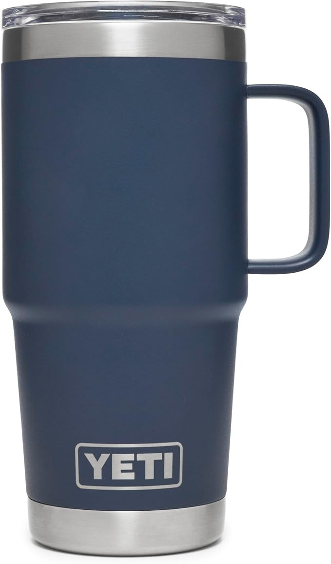 YETI Rambler 20 oz Travel Mug, Stainless Steel, Vacuum Insulated with Stronghold Lid | Amazon (US)