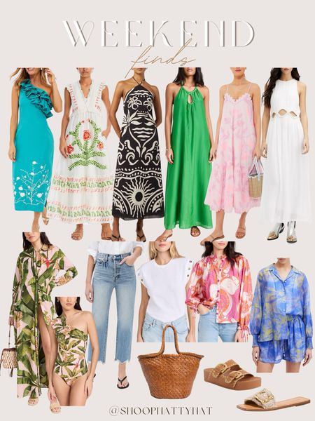 Weekend finds - preppy fashion - spring fashion - summer outfits - resort outfit inspo - vacation outfits - casual spring outfits - styling tips - Shopbop - tuckernuck - spring accessories 

#LTKstyletip #LTKSeasonal