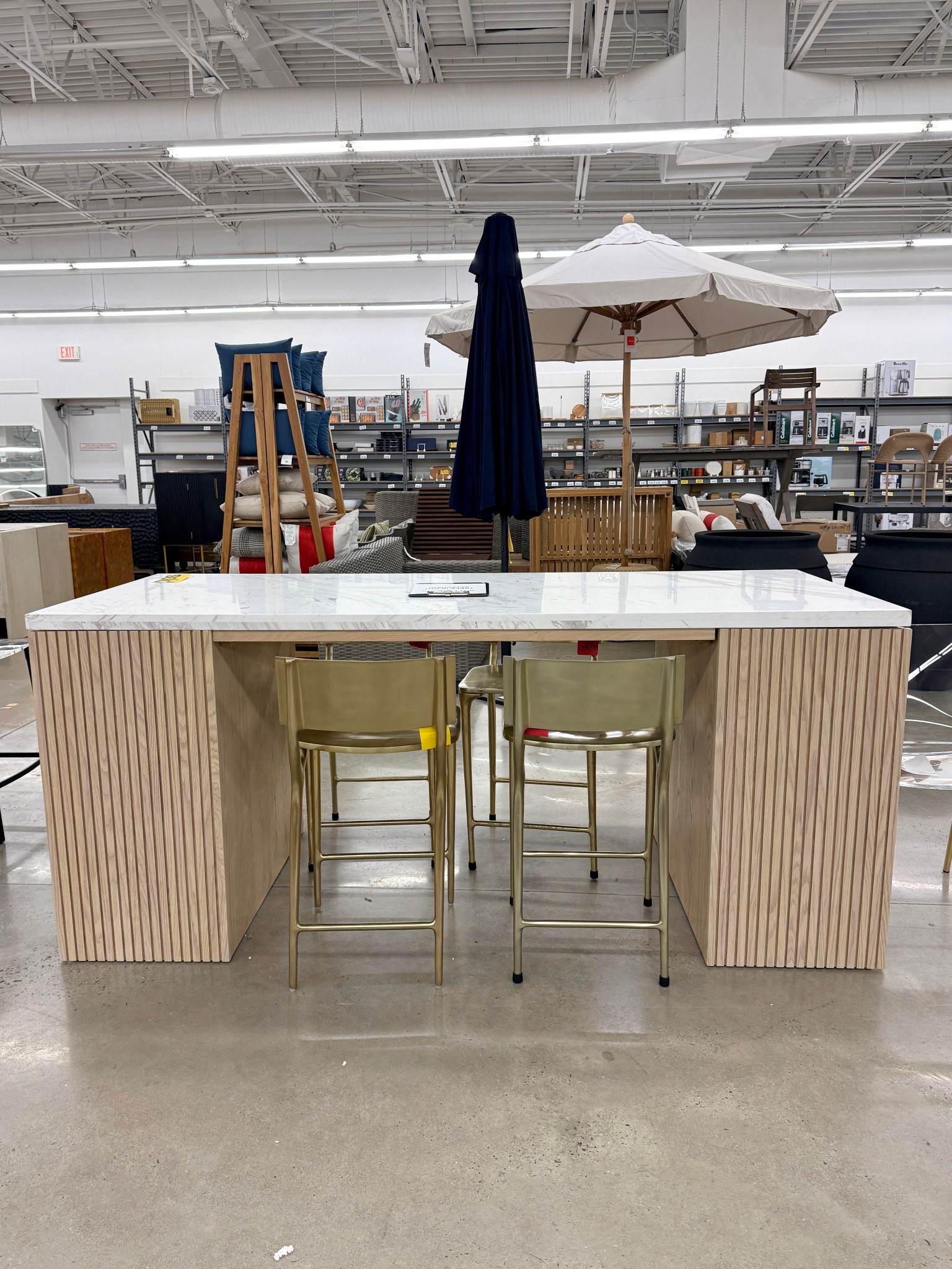 A centerpiece that feels custom-built! 🫶🏻The Batten 84” Natural Oak Wood Kitchen Island from Crate & Barrel brings warmth, texture, and timeless style to the heart of your home. ☺️ The rich oak ribbing paired with a honed marble top feels both elevated and modern, while the six deep soft-close drawers give you incredible storage and organization. It’s spacious enough for prepping, gathering, and even casual seating—function and form in perfect harmony. 💫 Linked here along with other beautiful kitchen island options to inspire your space! #CrateAndBarrel #KitchenInspo #KitchenIsland

#LTKHome #LTKSaleAlert