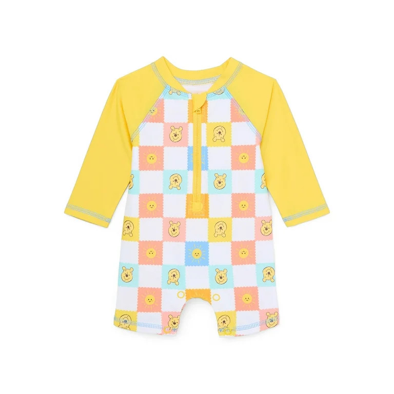 Character Baby Rash Guard Unisuit, Sizes 0M-12M | Walmart (US)