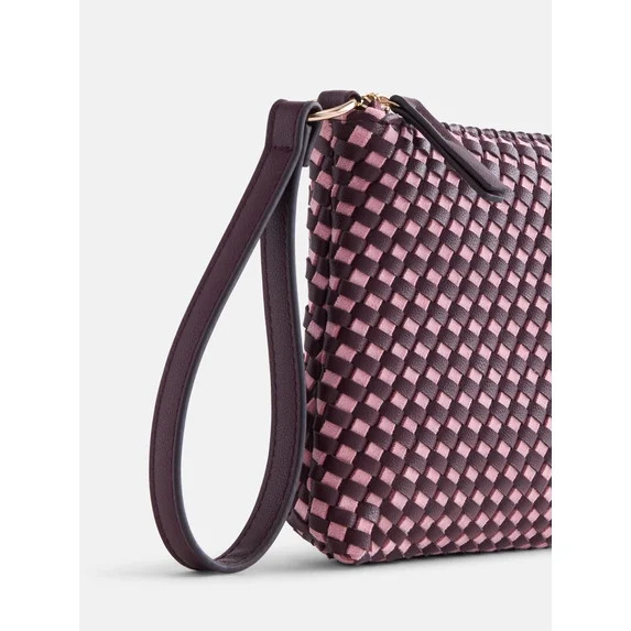 Free Assembly Women's Woven Wristlet, Dusty Rose | Walmart (US)