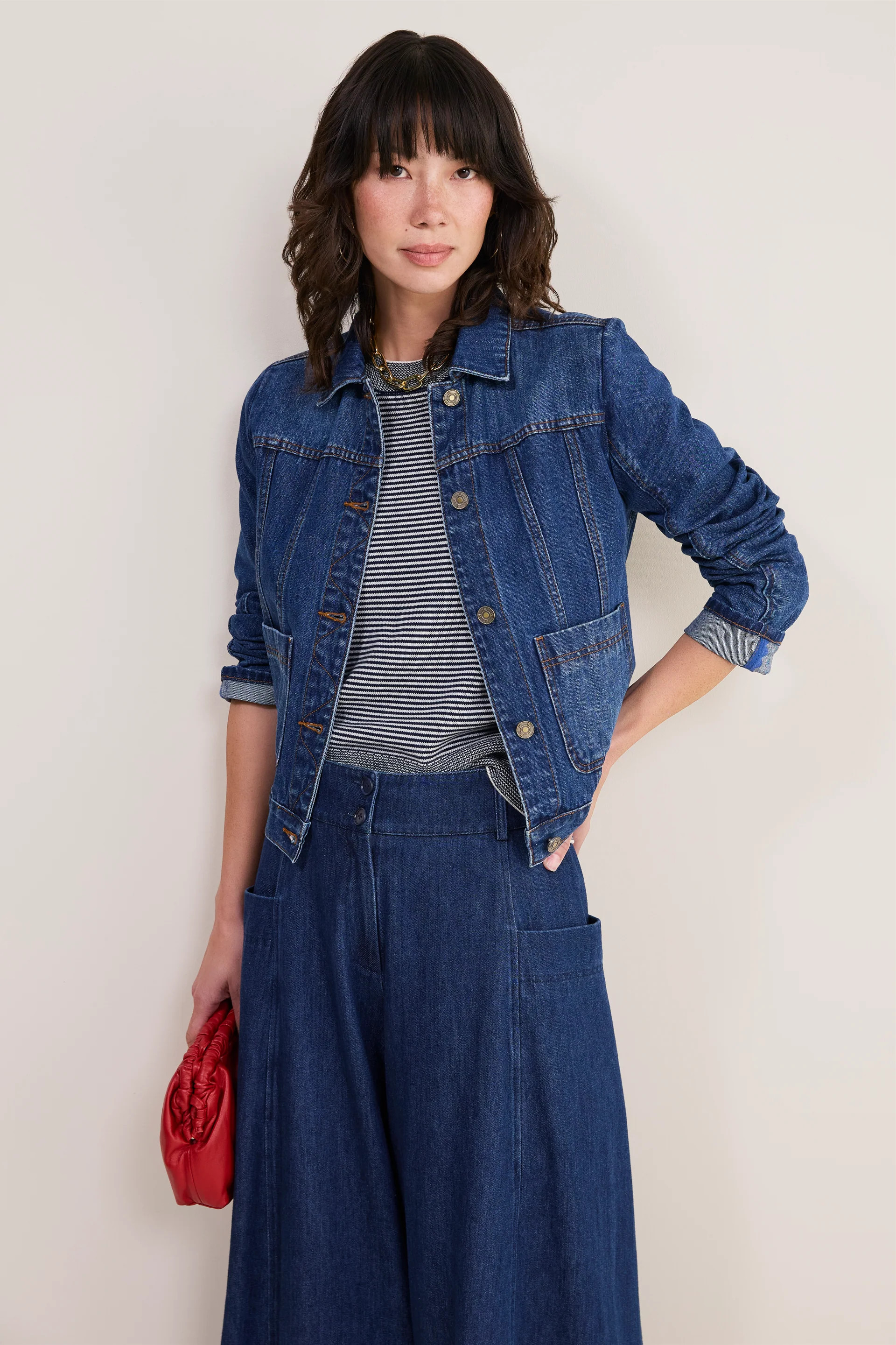 Uma Jacket - Mid Wash | WYSE London