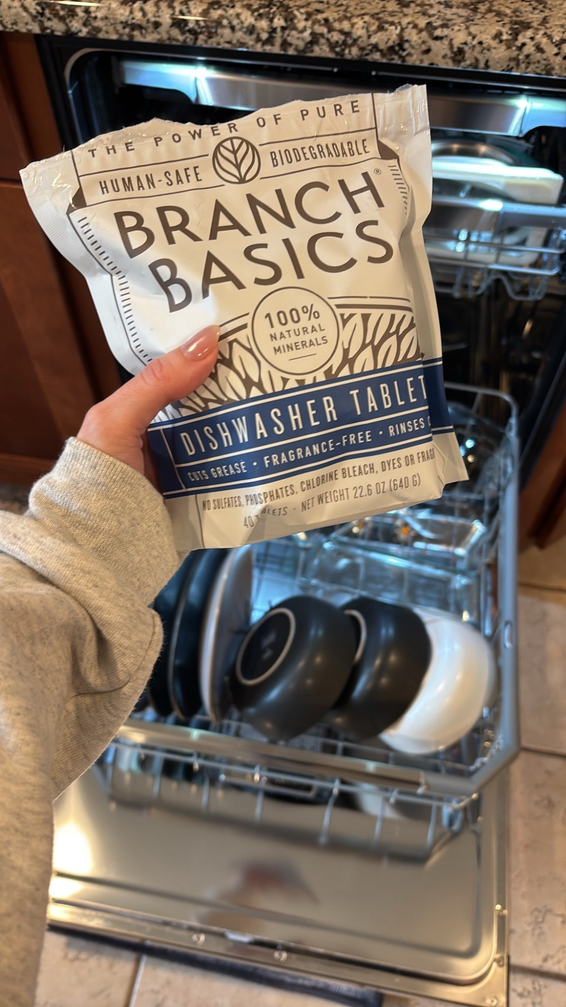 Okayyy I dk why but I was totally sleeping on the Branch Basics dishwasher tablets. They are amazinggg and I’m obsessed! (Does that mean I’m old now? LOL) 

Use code NICOLEW15 for 15% off your first order! 

#LTKHome #LTKFamily