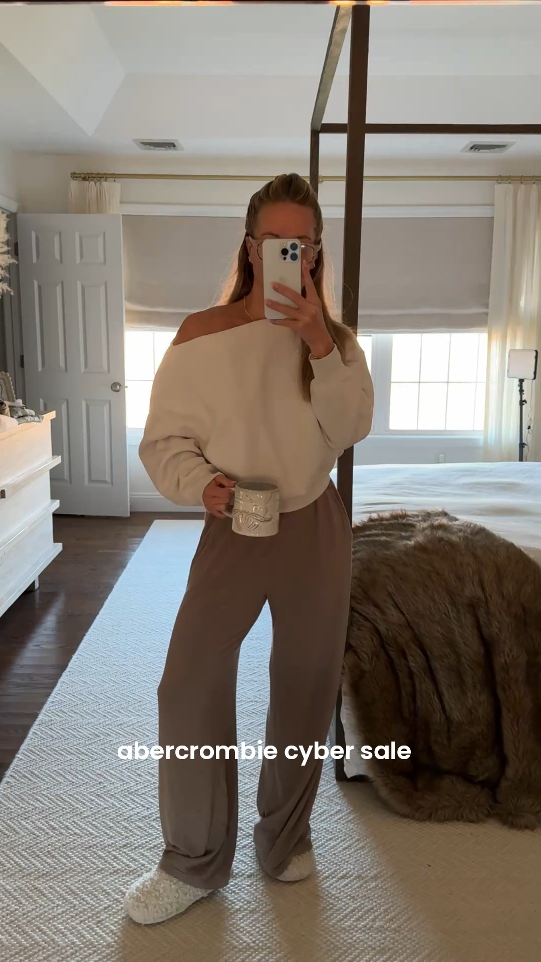 ABERCROMBIE CYBER SALE ✨ loungewear pick, wearing a small in both of these pieces 

#LTKCyberWeek