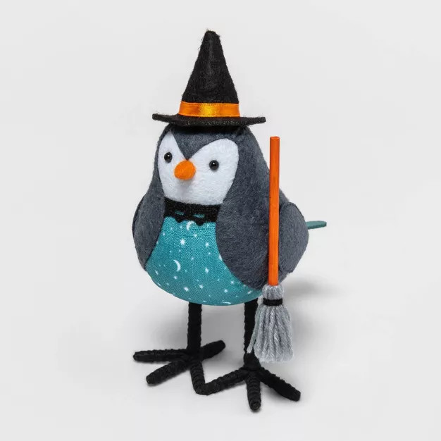 Featherly Friends Witch Bird Halloween Decorative Figurine - Hyde & EEK! Boutique™ | Target