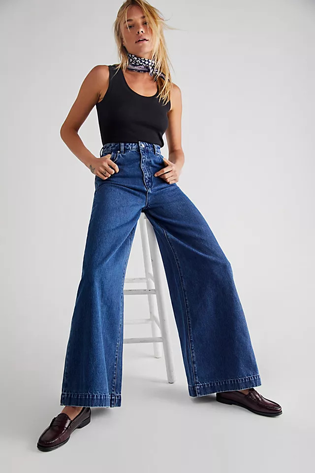 Rolla's Elle A-Line Jeans | Free People (Global - UK&FR Excluded)