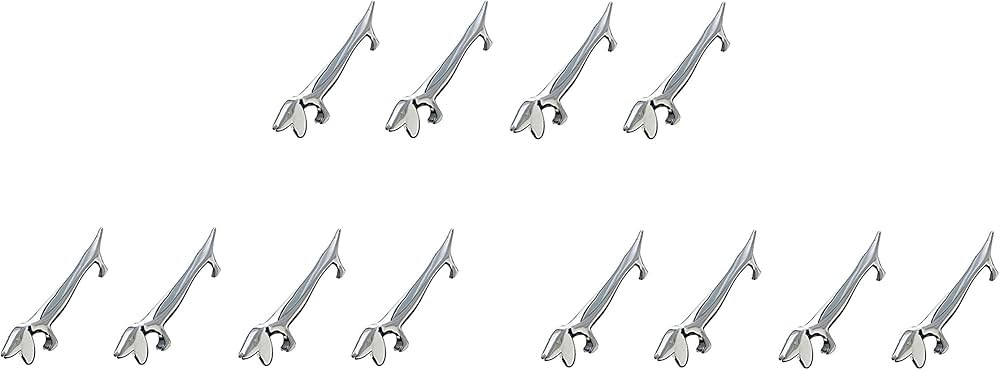 Silver ‘Hunter’s Dachshund’ Cutlery Rest for Knifes, Forks and Spoons (Set of 12) by BMTick... | Amazon (CA)