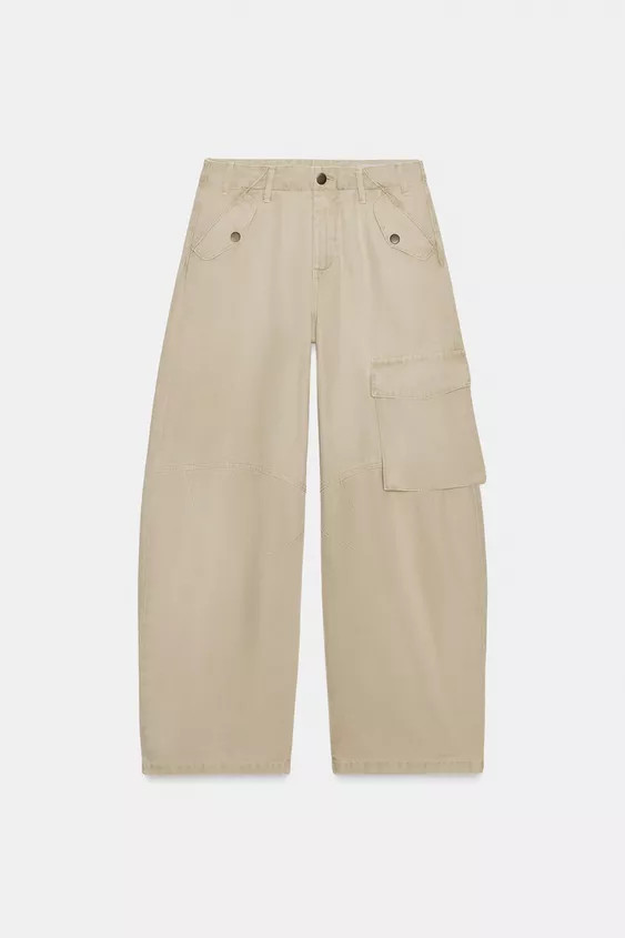 ZW COLLECTION CARGO TROUSERS | Zara UK