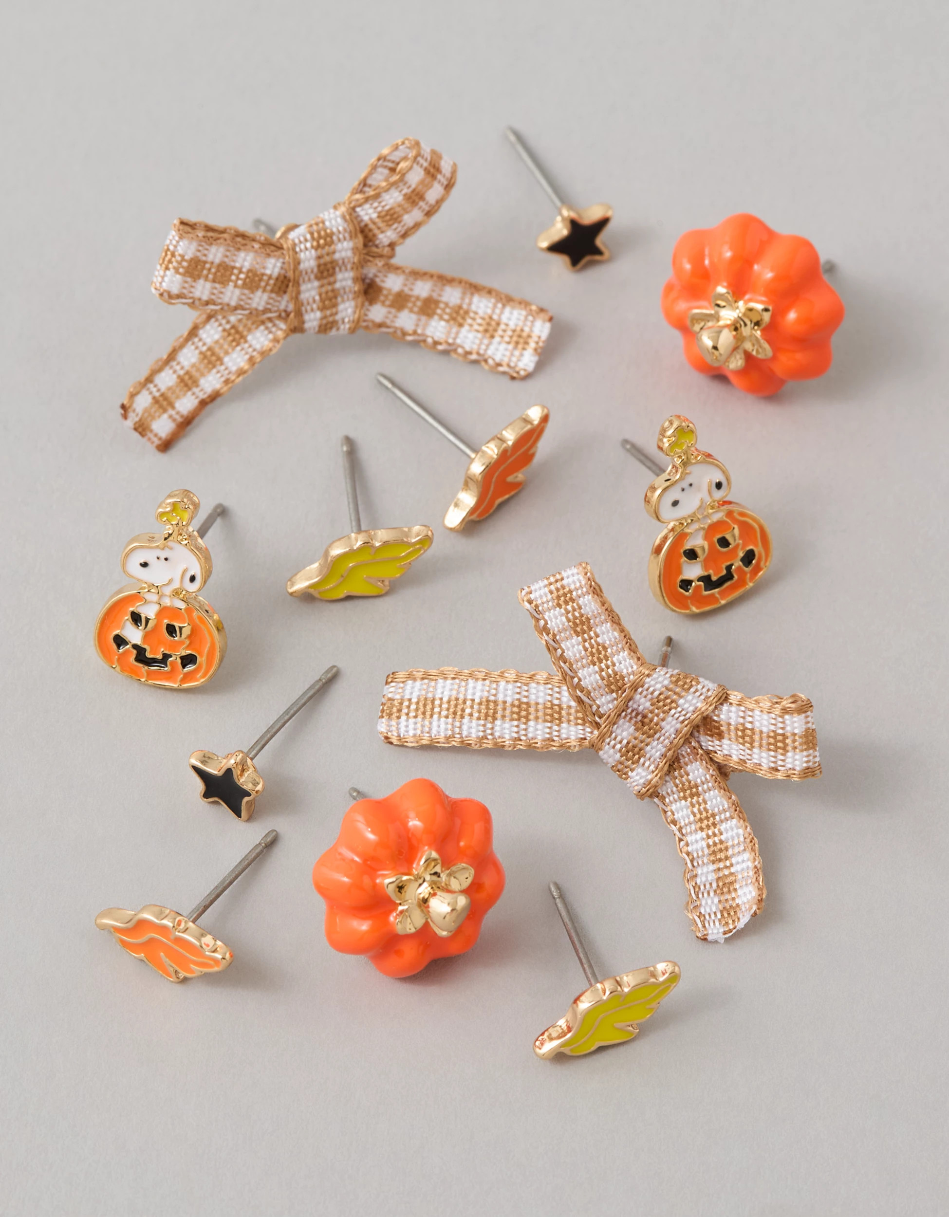 AE Snoopy Fall Earring 6-Pack | American Eagle Outfitters (US & CA)