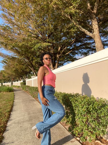 Spring Outfit Inspiration with Boohoo

Spring outfit, corset, pink corset, high waisted jeans, ripped jeans, heel, clear chunky heels, gold earrings, sunglasses, spring fashion, spring look

#gifted #boohootiktokambassador

#LTKstyletip #LTKFind #LTKSeasonal