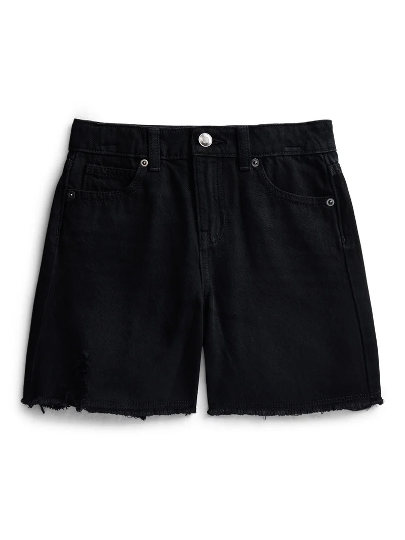 Weekend Academy Girls Cotton Jean Shorts, Sizes 5-18 | Walmart (US)