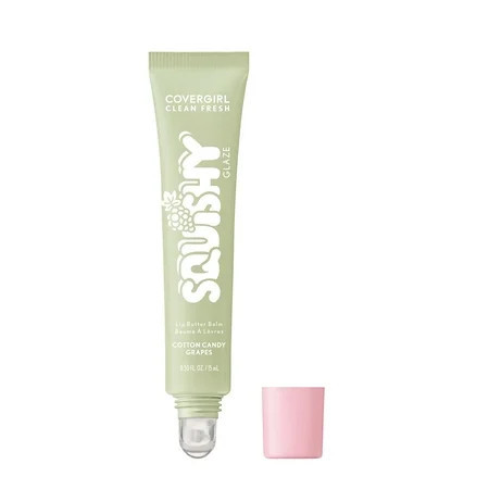 COVERGIRL Clean Fresh Squishy Glaze™ Lip Butter Balm 120 Cotton Candy Grapes 0.50 fl oz | Walmart (US)