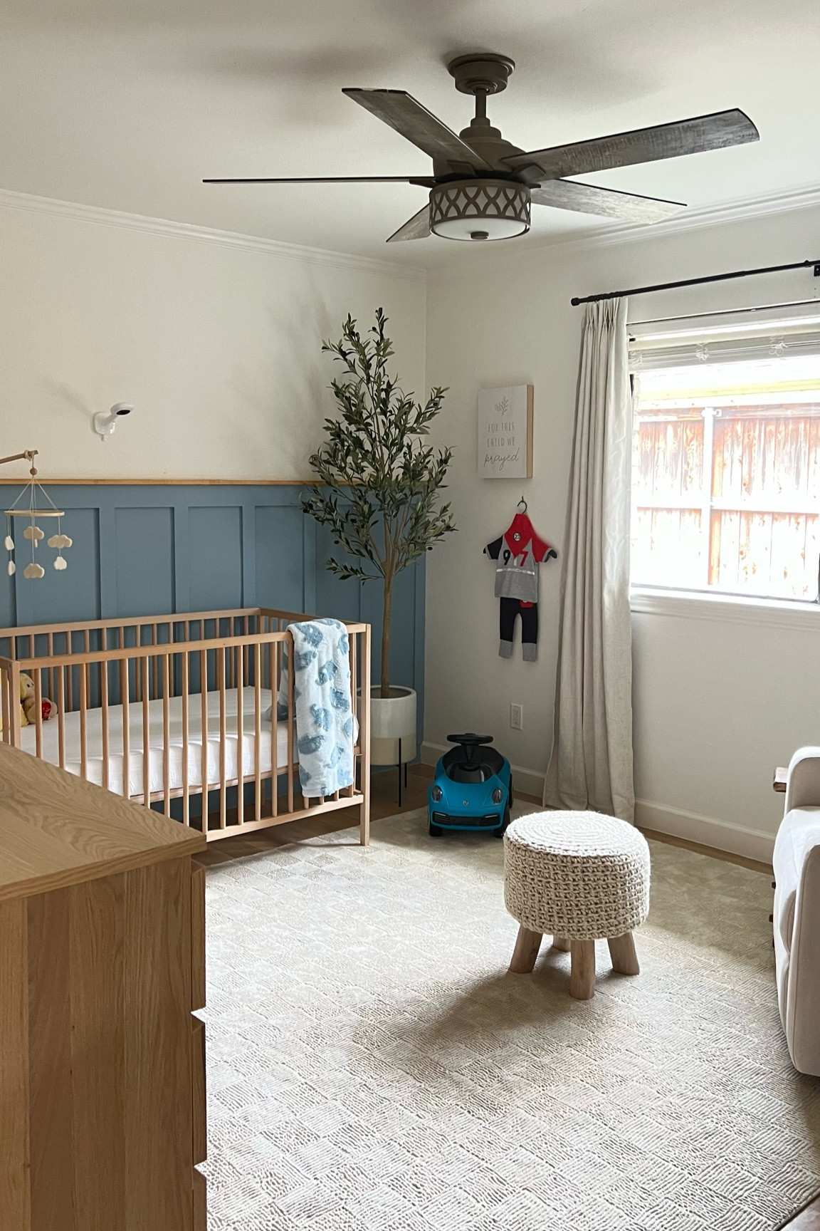 Some nursery links 🩵 

Rug color: Bone Beige - absolute love it. It’s so so soft and the best part is that it’s a washable rug! The only reason I chose a light color rug. 

For our glider we chose: The Glider Plus from Nurture and! It is pricey but that is the one item I wanted to splurge on.. and honestly worth every penny (in my opinion) I might be getting a discount code some time this week, stay tuned.. (disclaimer I paid full price!!)

Our crib is from IKEA but I found one on Facebook marketplace for $50. Real wood and pretty sturdy! 

A lot of the items are currently on sale! 

#LTKsalealert #LTKbump #LTKbaby
