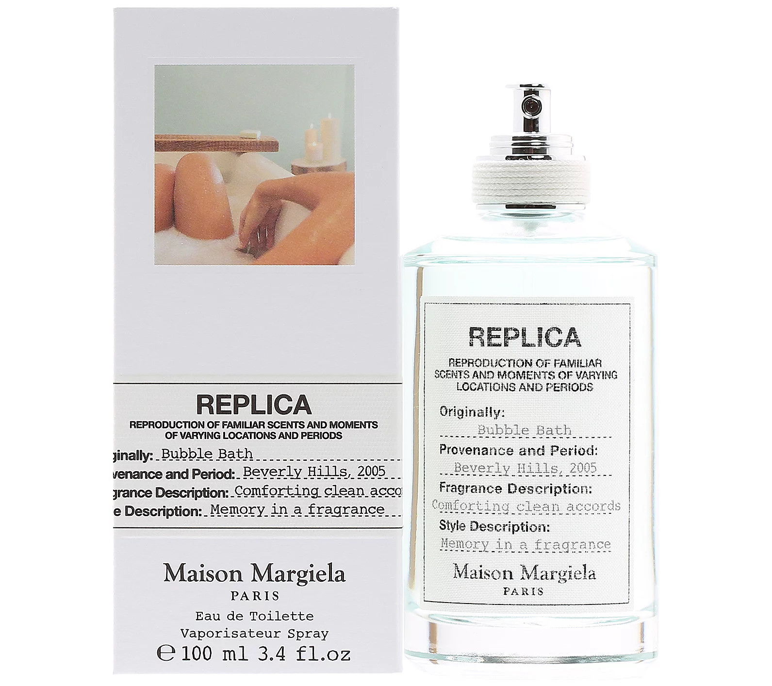 Replica Bubble Bath by Maison Margiela Eau de T oilette Spray | QVC